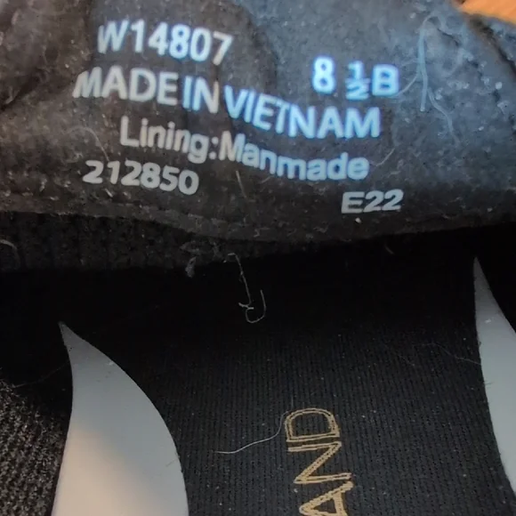 Cole Haan Women's Black Knit Oxfords 8.5 - Picture 6 of 10